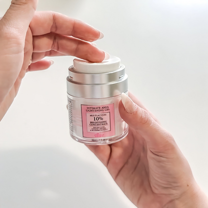 Intimate Dark Spot Remover for Body, Face, Bikini and Sensitive Areas - Dark Spot Corrector Cream for Intimate Areas Contains Mulberry Extract, Alpha Arbutin, Peptide