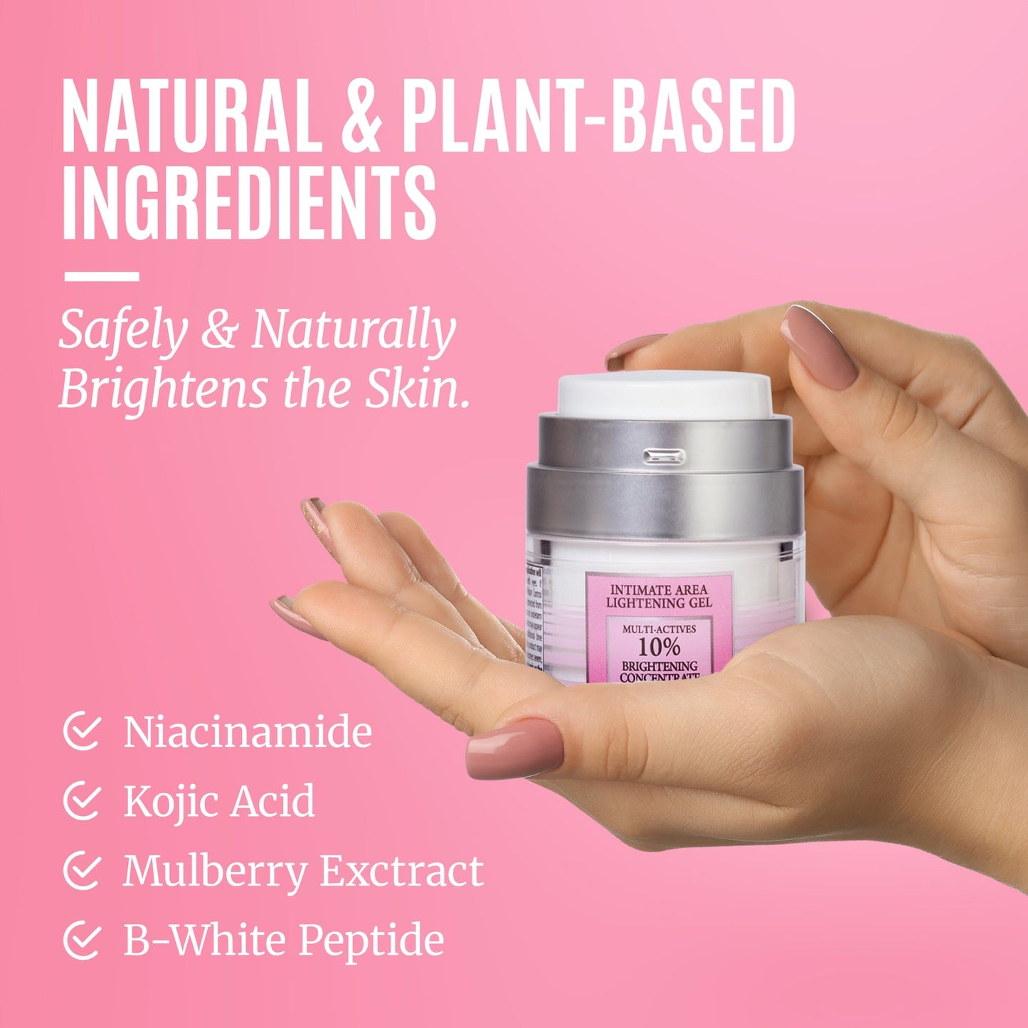 Intimate Dark Spot Remover for Body, Face, Bikini and Sensitive Areas - Dark Spot Corrector Cream for Intimate Areas Contains Mulberry Extract, Alpha Arbutin, Peptide