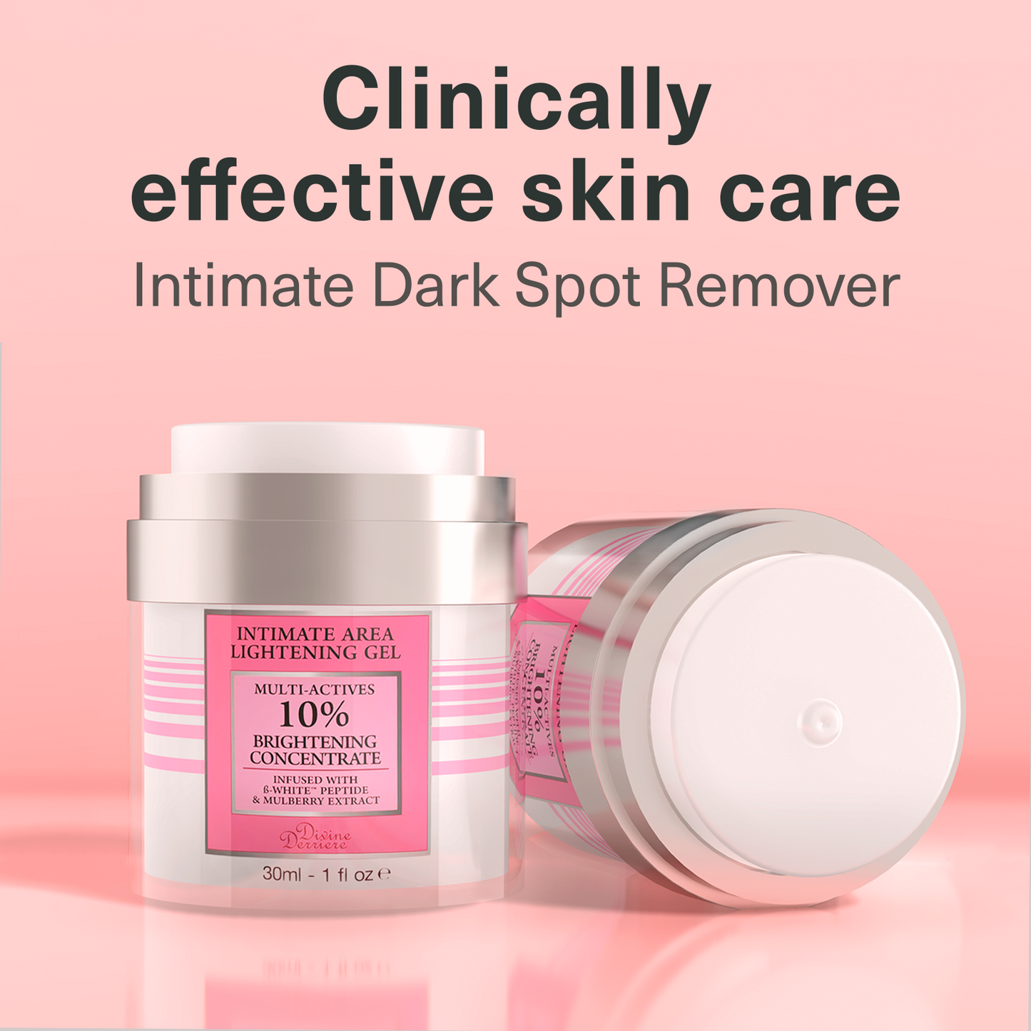 Intimate Dark Spot Remover for Body, Face, Bikini and Sensitive Areas - Dark Spot Corrector Cream for Intimate Areas Contains Mulberry Extract, Alpha Arbutin, Peptide